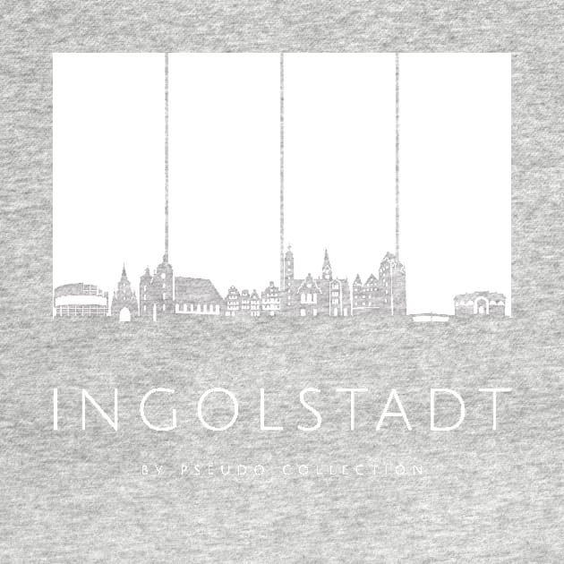 Skyline Ingolstadt Weiss by PCollection